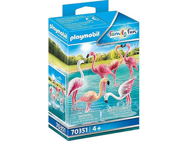 playmobil fenicotteri rosa 70351