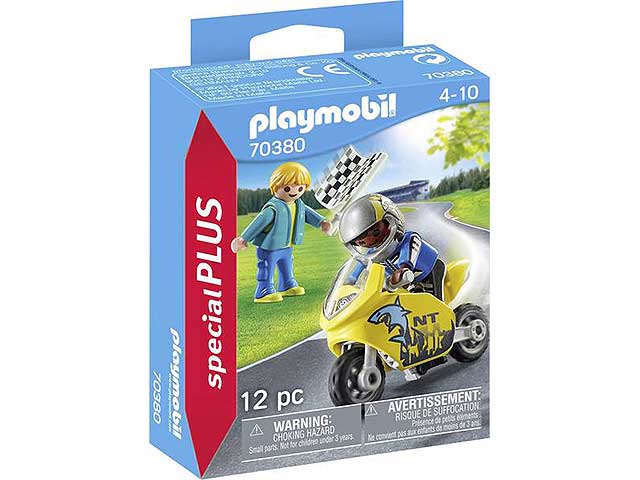 Playmobil bambini con mini-moto 70380
