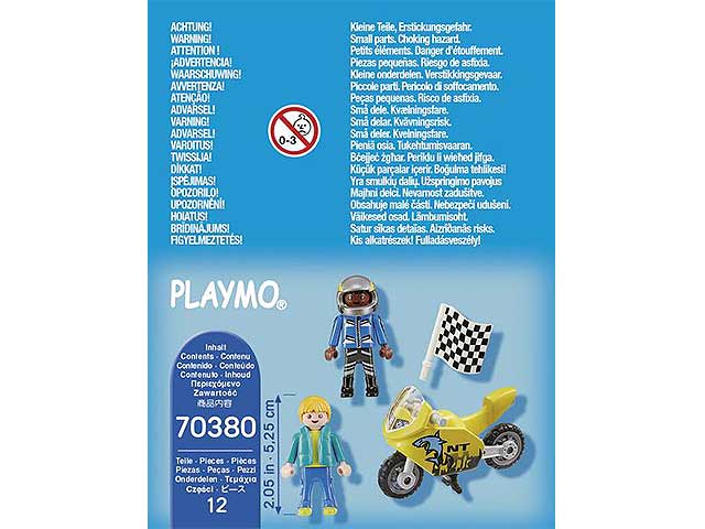 Playmobil bambini con mini-moto 70380