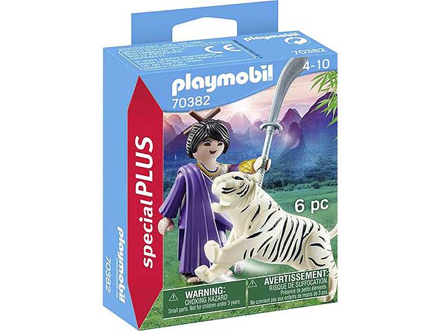 playmobil guerriera ninja 70382