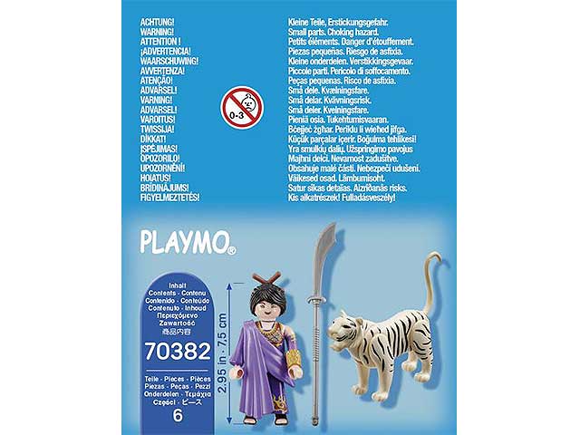 playmobil guerriera ninja 70382