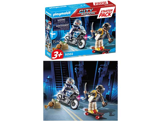 Playmobil poliziotto e ladro70502