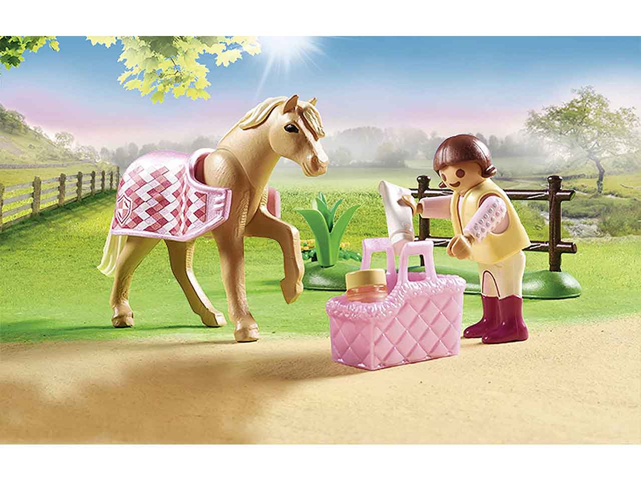 Playmobil pony german riding 70521