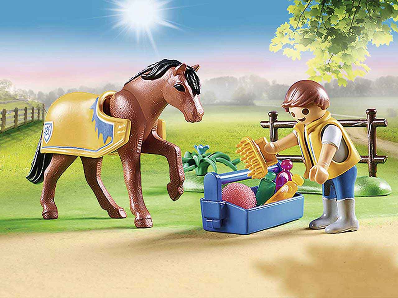 Playmobil pony welsh 70523