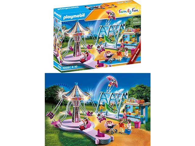 playmobil family fun lunapark 70558