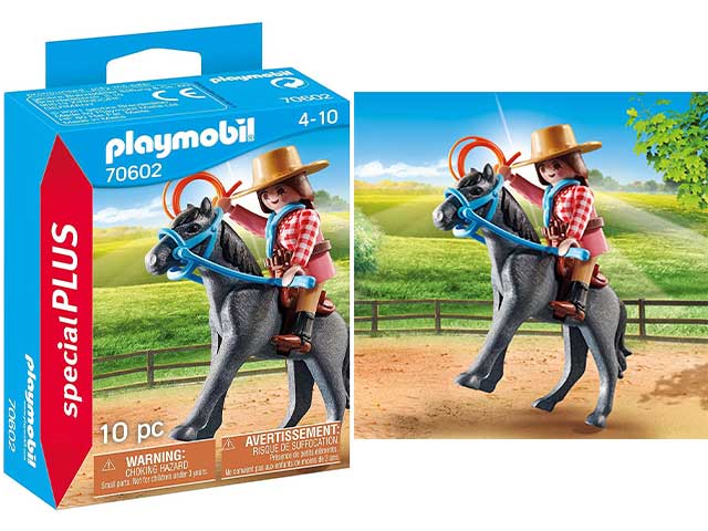 Playmobil ragazza del far west 70602