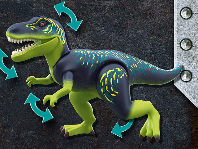 Playmobil t-rex battaglia  70624