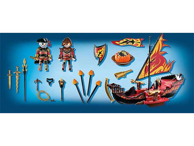 Playmobil nave infuocata 70641