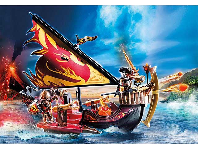 Playmobil nave infuocata 70641