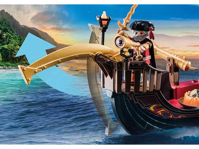 Playmobil nave infuocata 70641