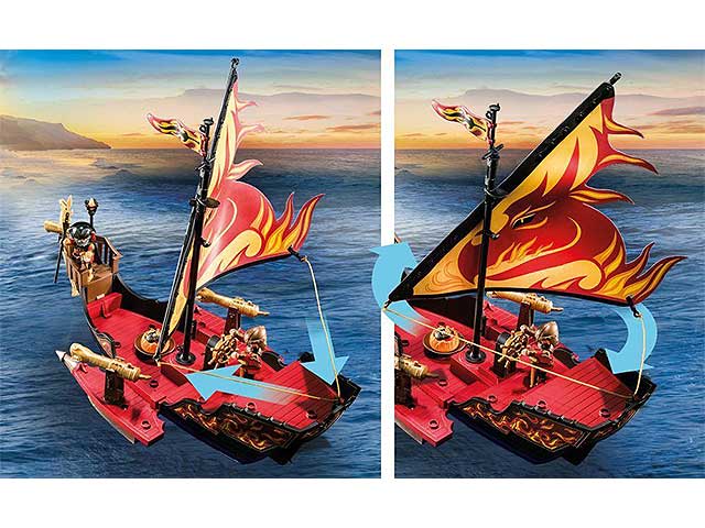 Playmobil nave infuocata 70641