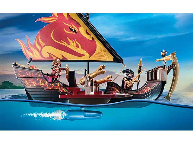 Playmobil nave infuocata 70641