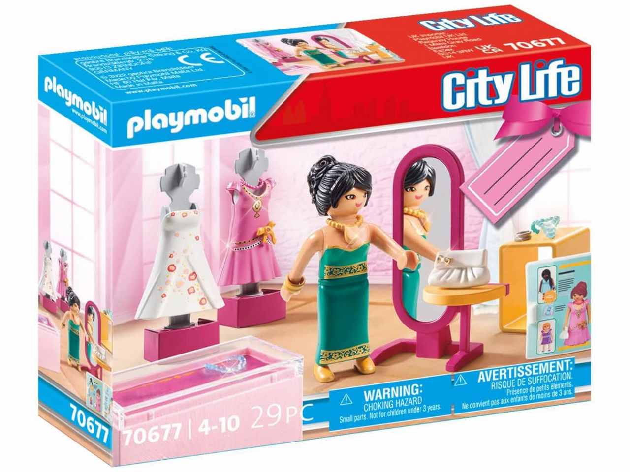 Playmobil boutique di moda 70677