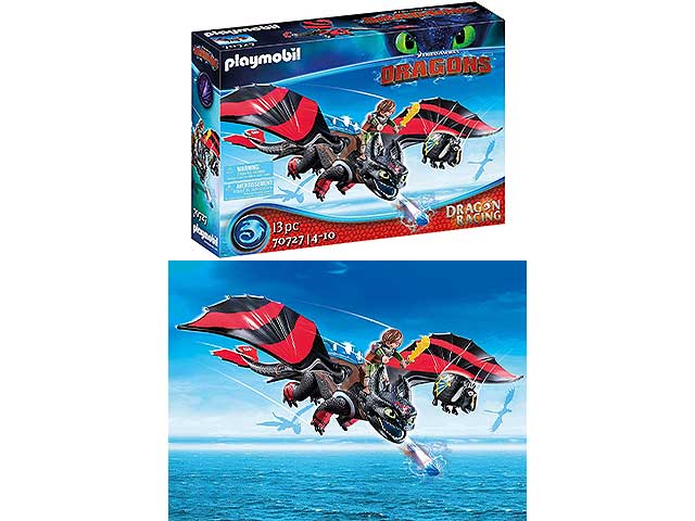 Playmobil dragon racing hiccup e sdentato  707277