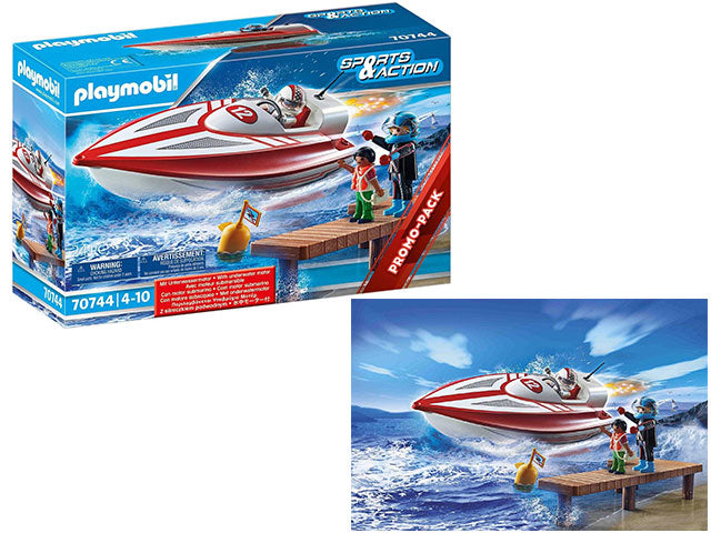 Playmobil motoscafo c/motore 70744