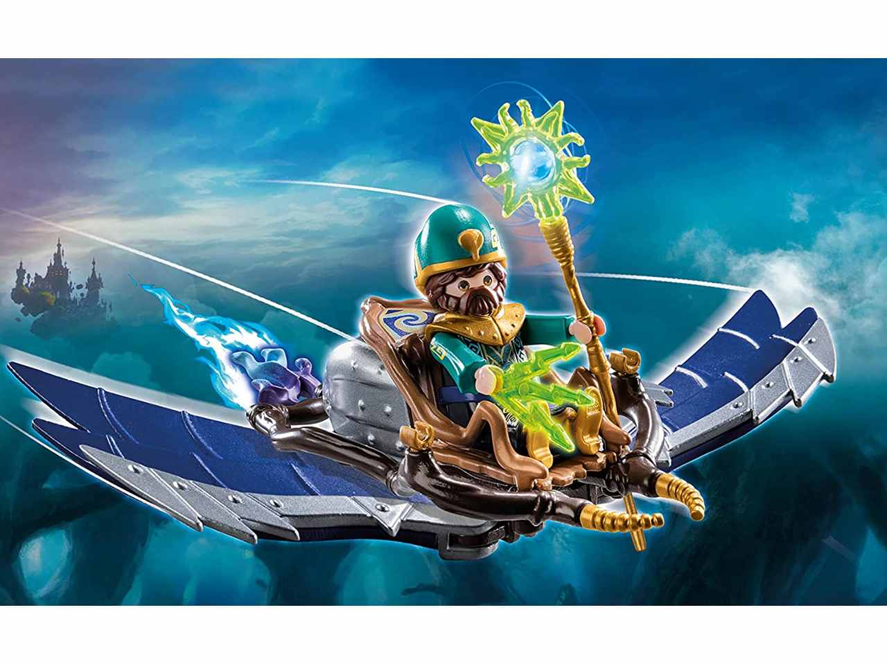 Playmobil mago guardiano dell'aria 70749$