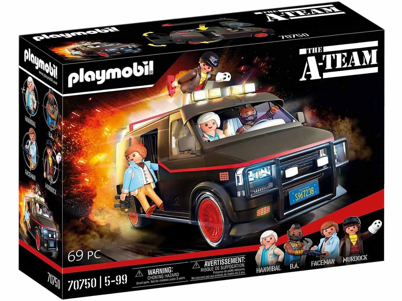 Playmobil the a-team van 70750$