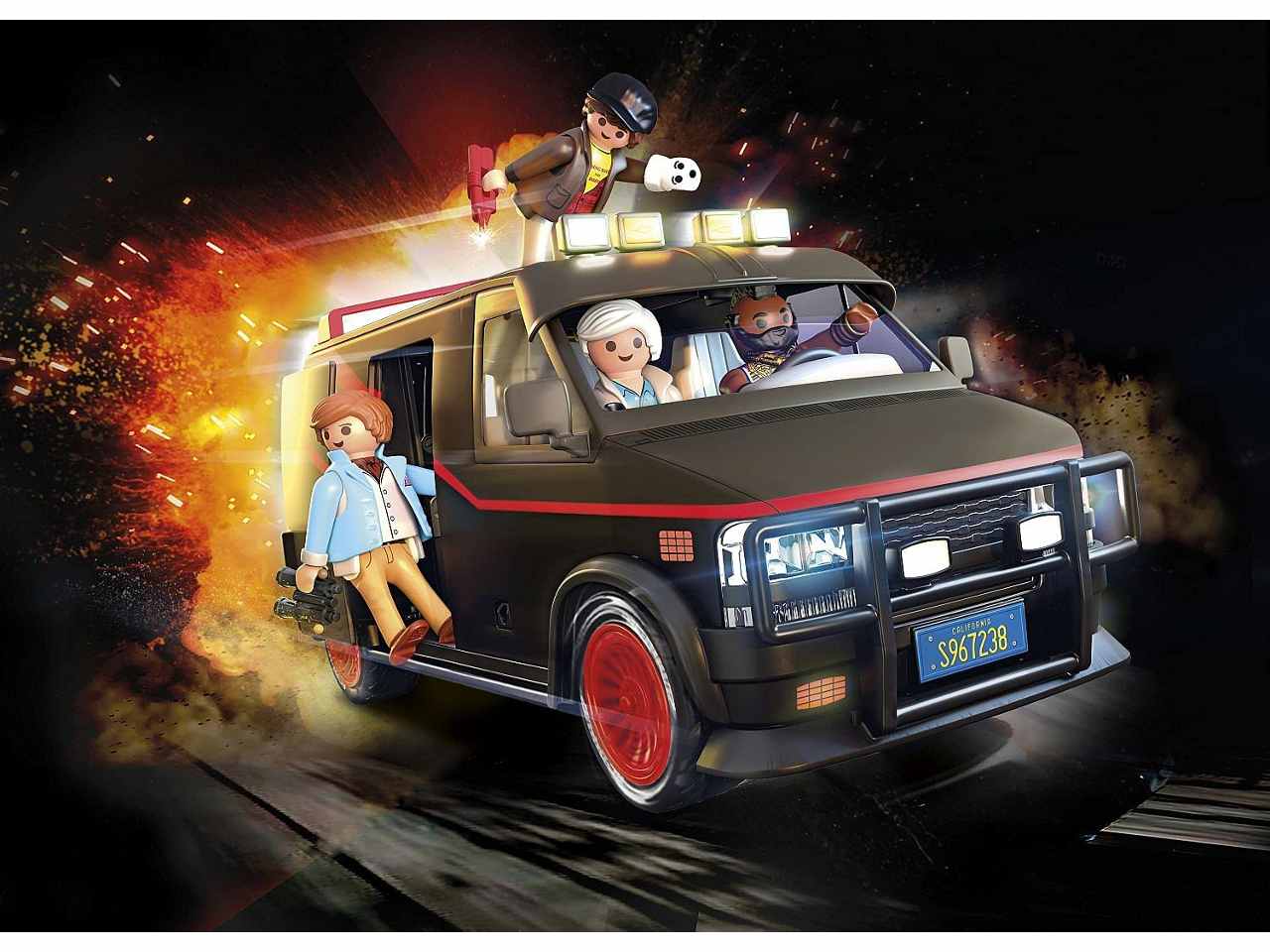 Playmobil the a-team van 70750$