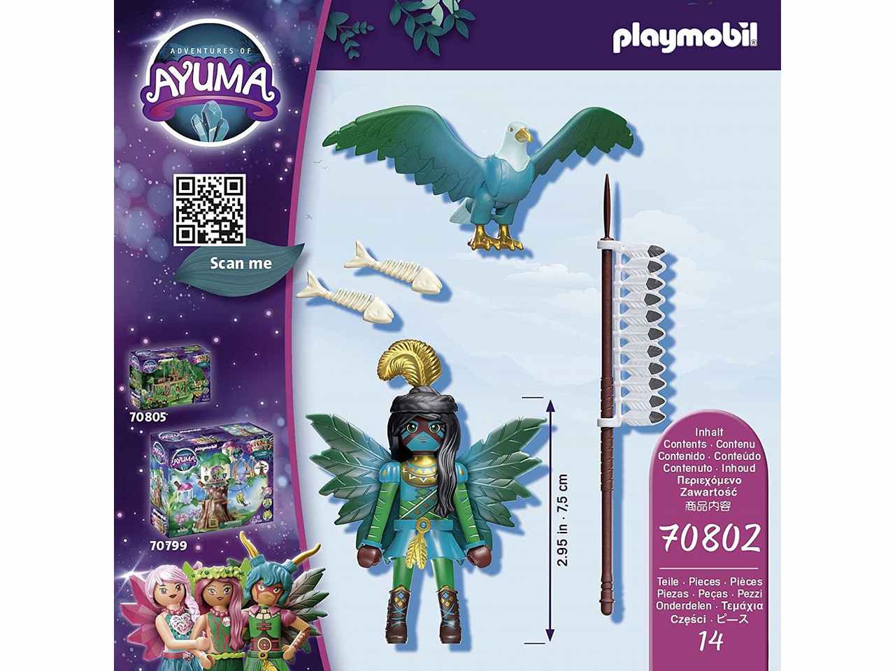 Playmobil knight fairy 70802$