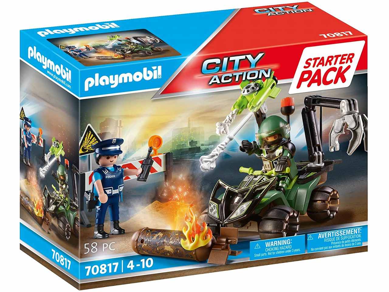 Playmobil artificieri in azione 70817