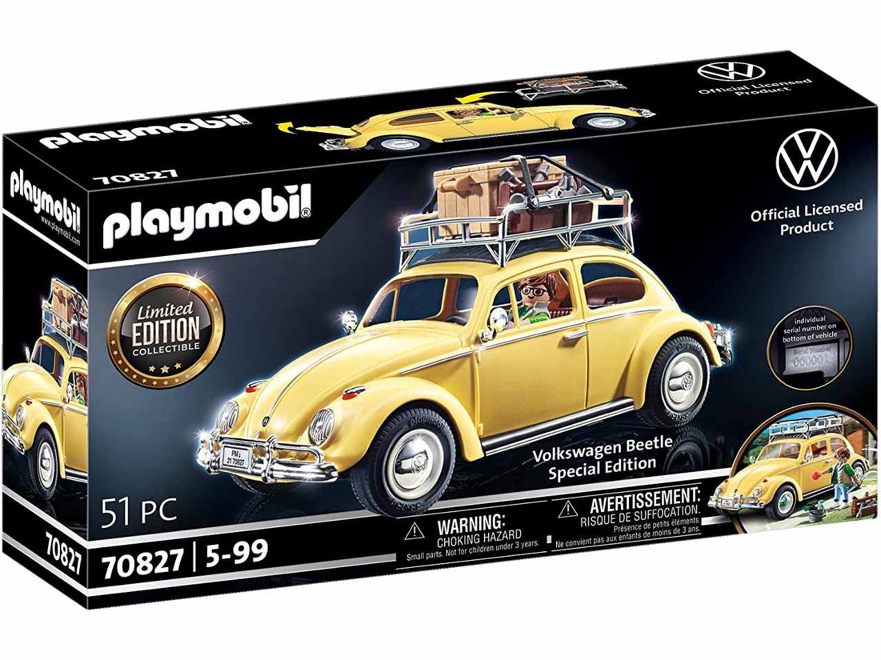 Playmobil volkswagen maggiolino special ed.70827