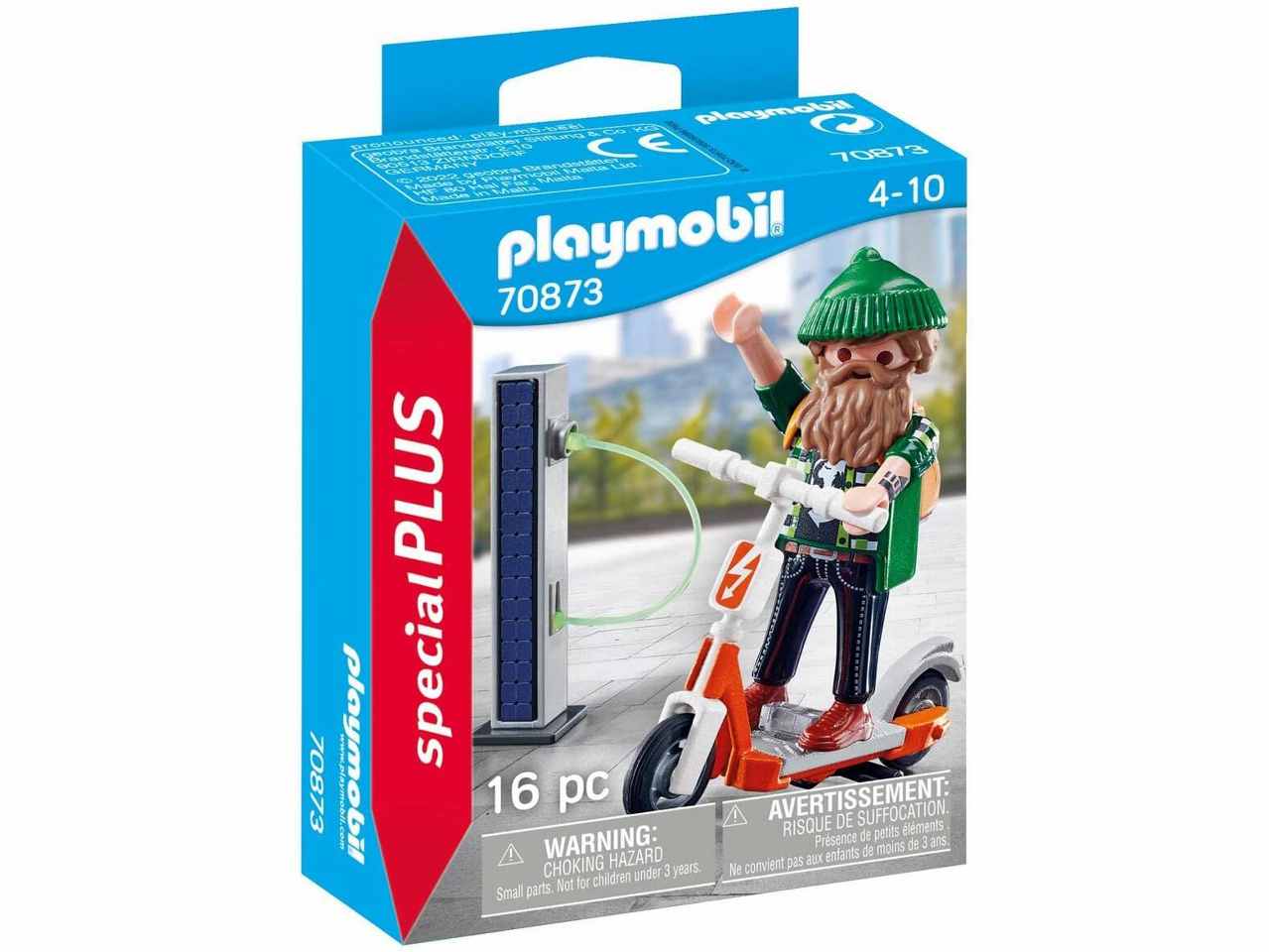 Playmobil hipster con monopattino 70873