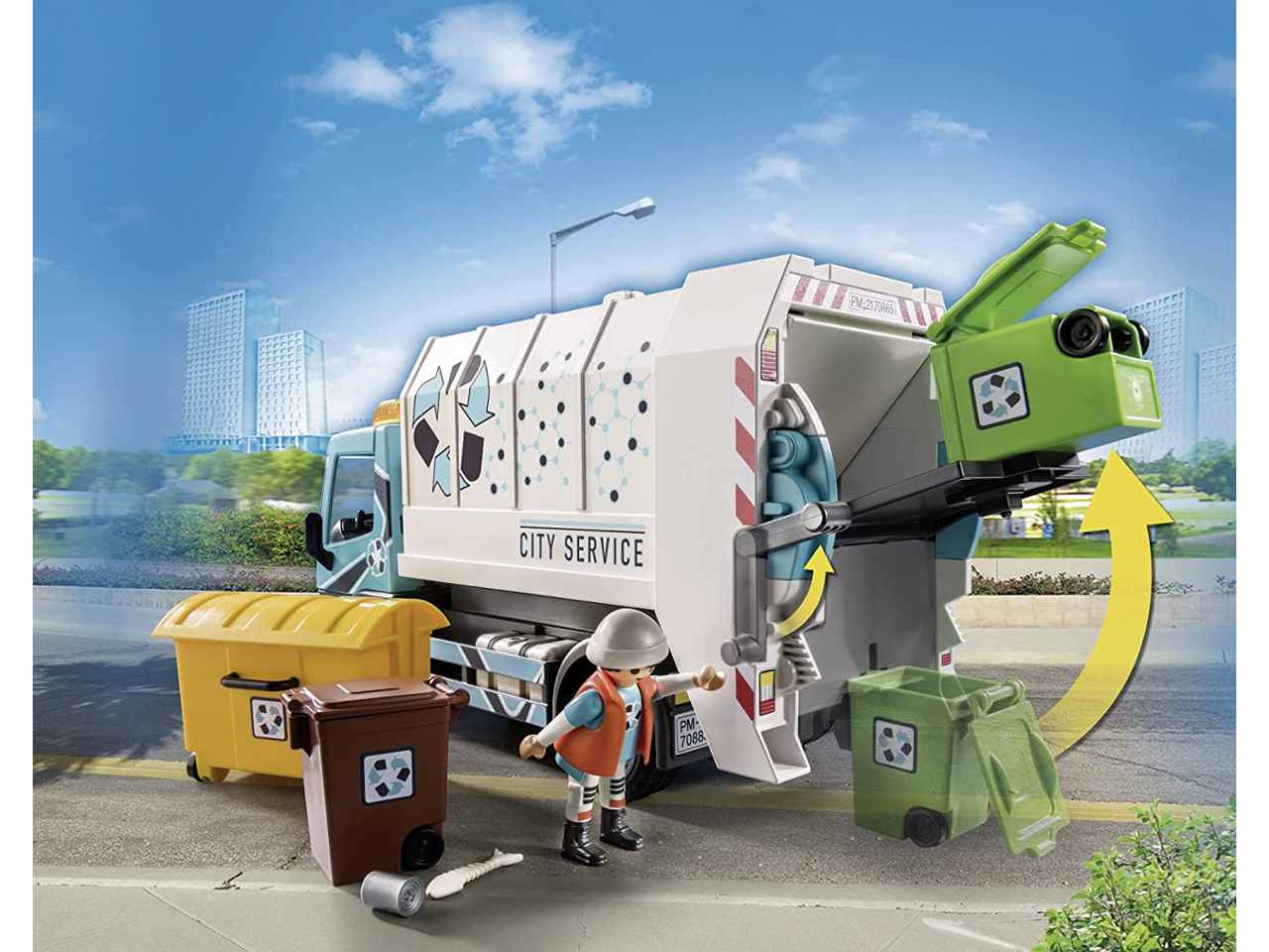 Playmobil camion smaltimento rif.70885