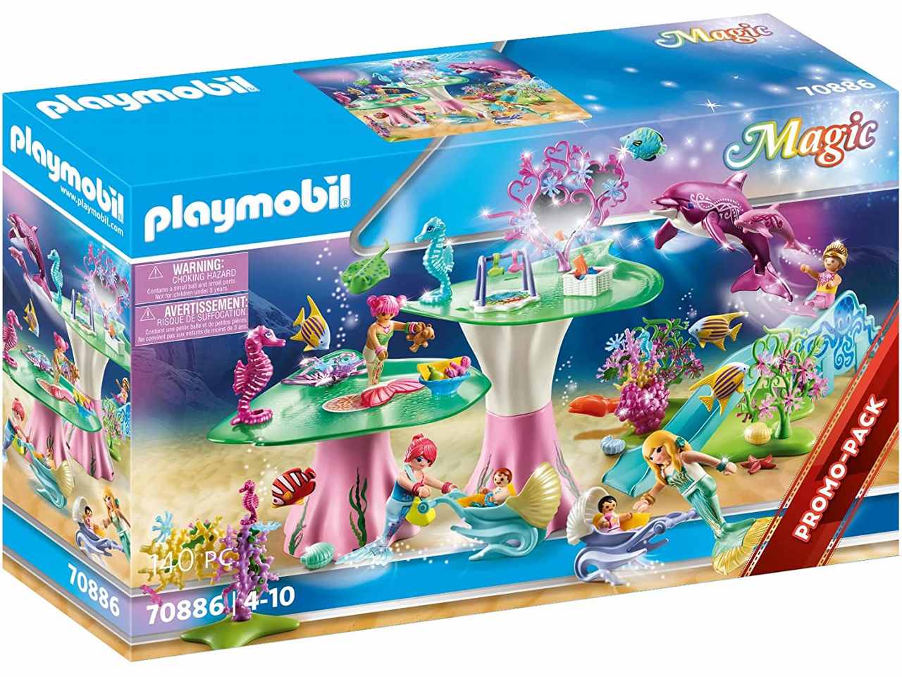 Playmobil parco giochi delle sirene 70886
