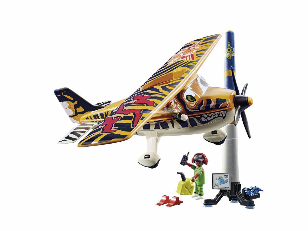 Playmobil aereo ad elica tiger 70902$