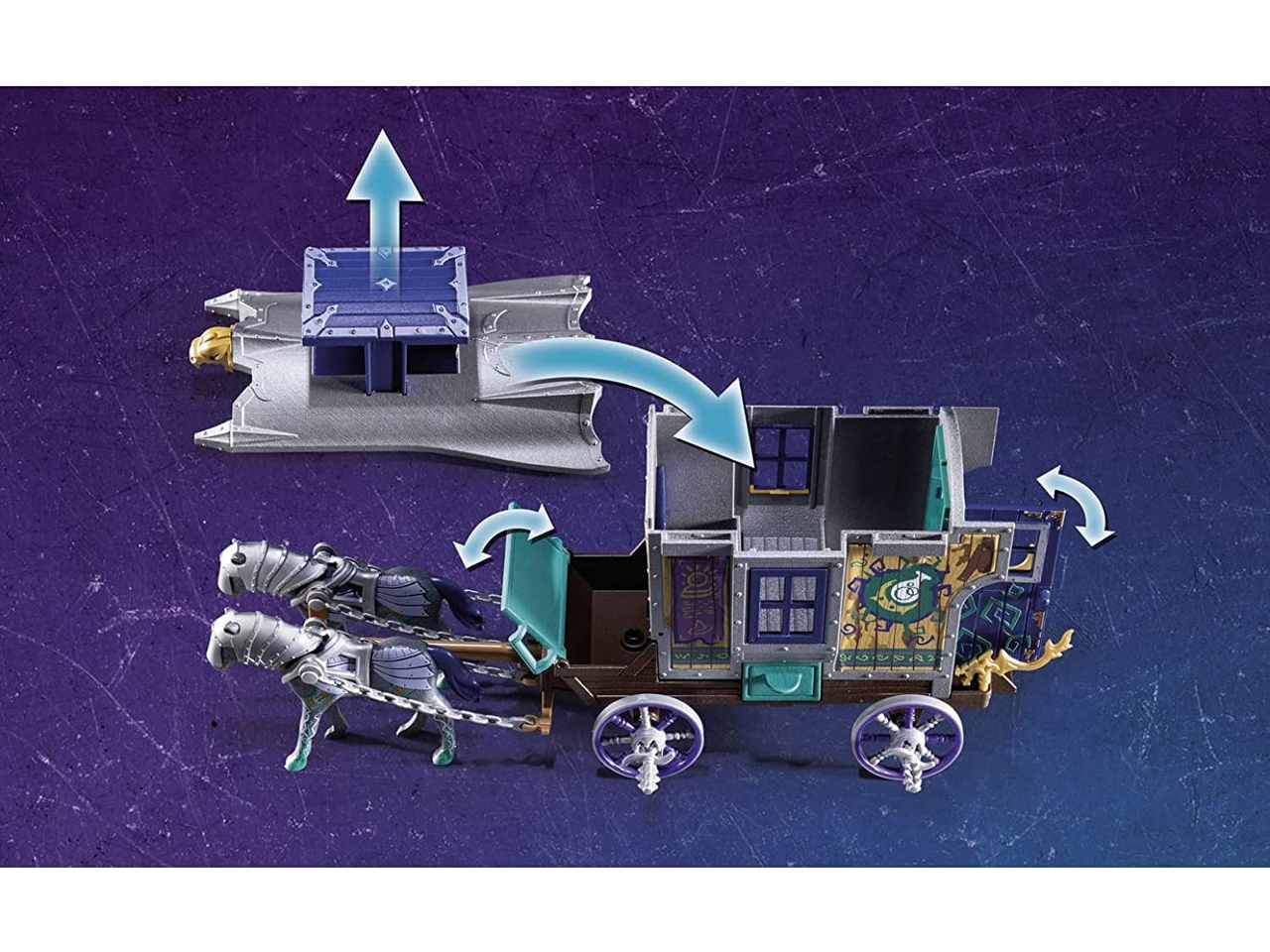 Playmobil violet vale carrozza del mer.70903$