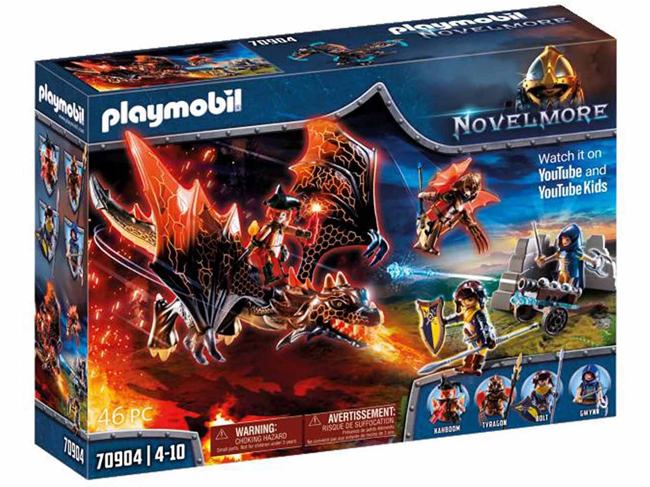 Playmobil novelmore att.del drago 70904