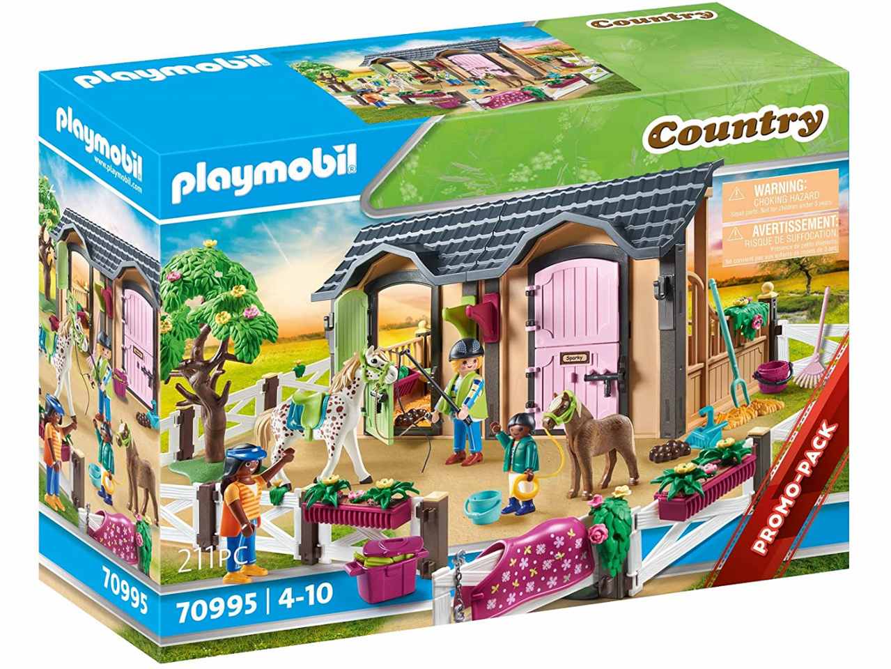 Playmobil lezione di equitazione 70995