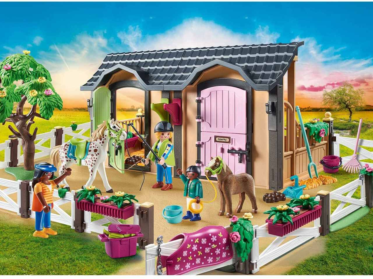 Playmobil lezione di equitazione 70995