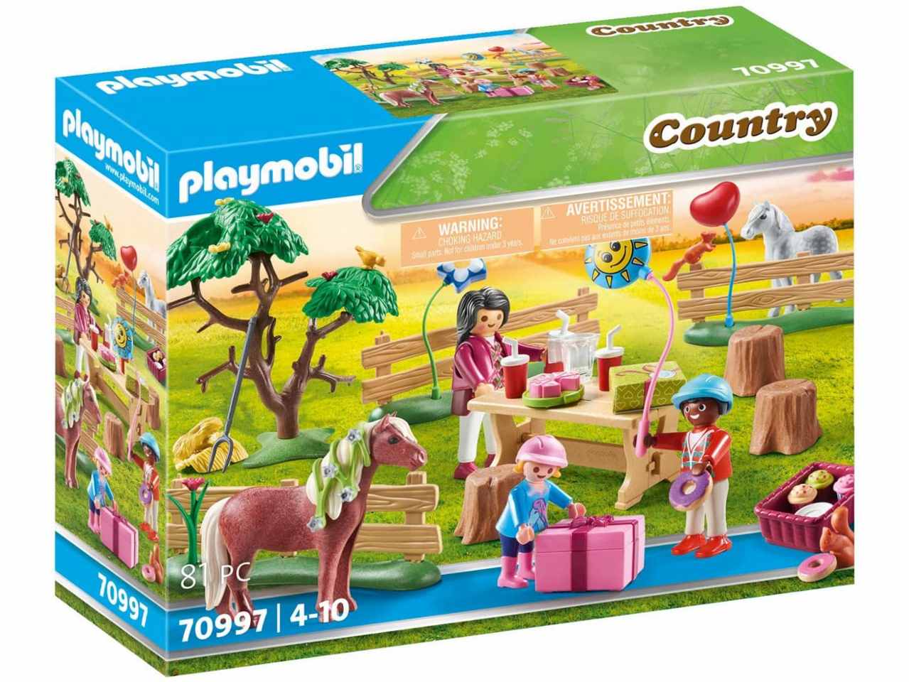 Playmobil festa di compleanno al man.70997