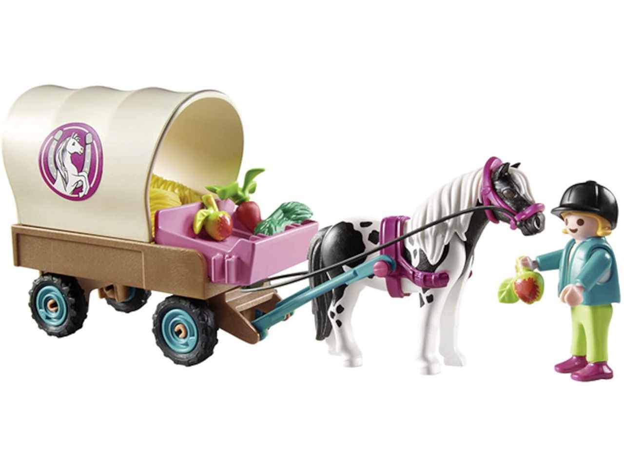 Playmobil carrozza con pony 70998