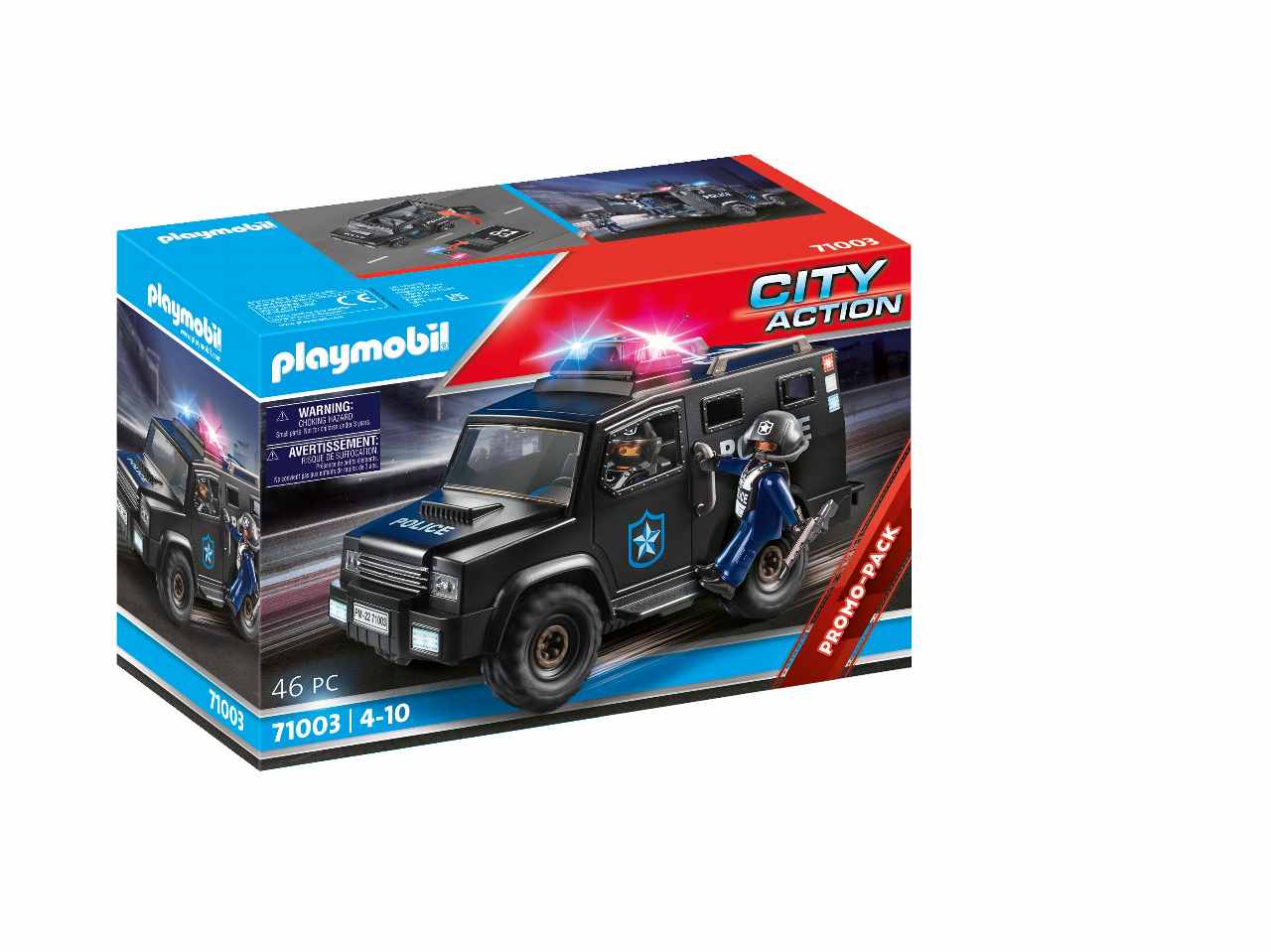 Playmobil camionetta della polizia71003