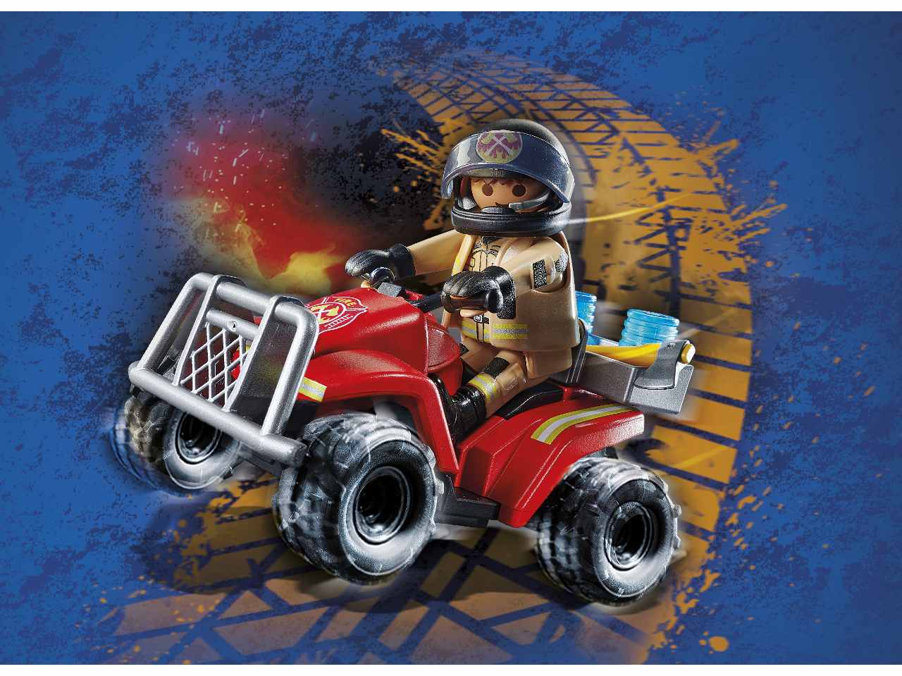 Playmobil quad fire 71090