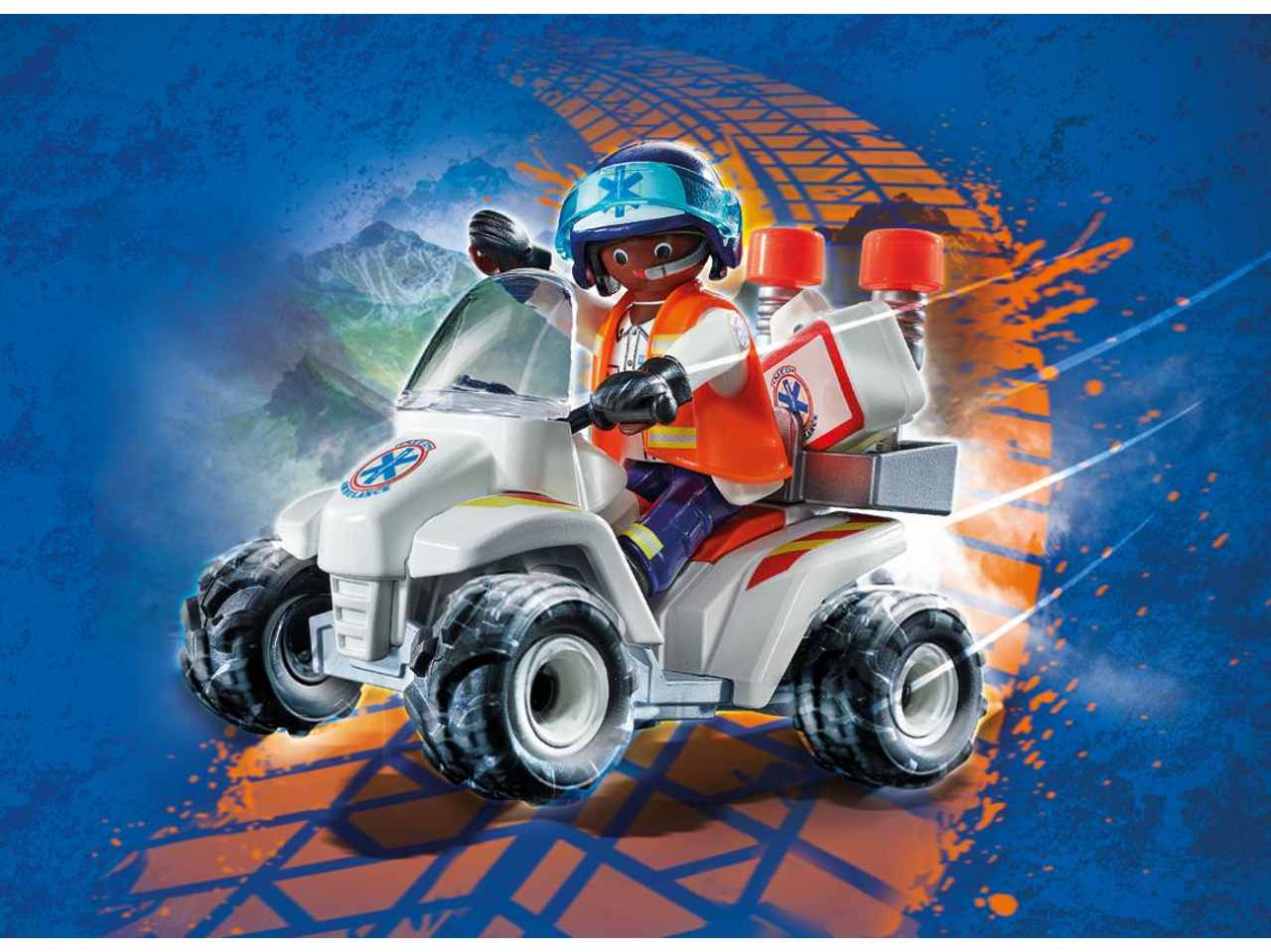 Playmobil quad rescue 71091