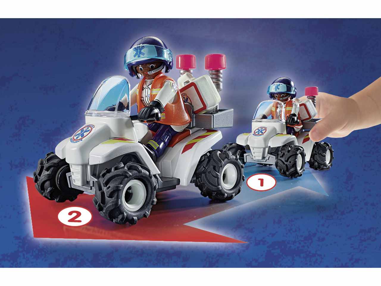 Playmobil quad rescue 71091