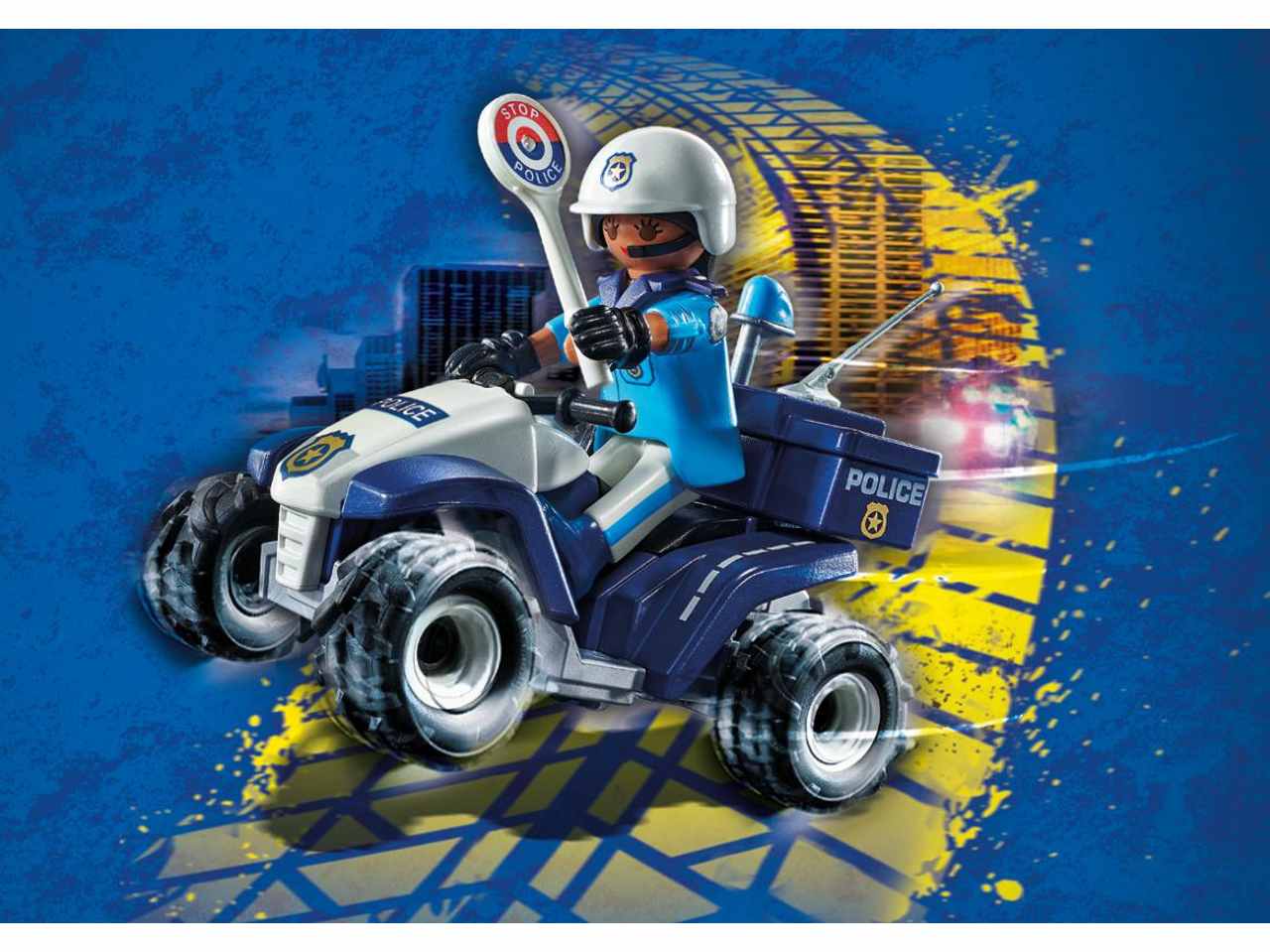 Playmobil quad police 71092