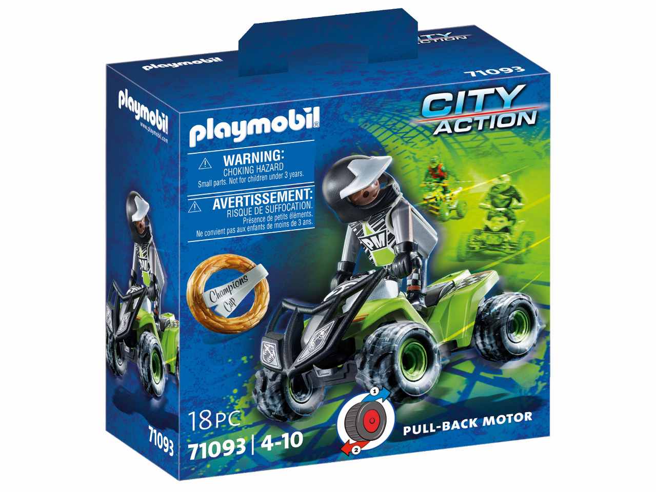 Playmobil quad racing 71093