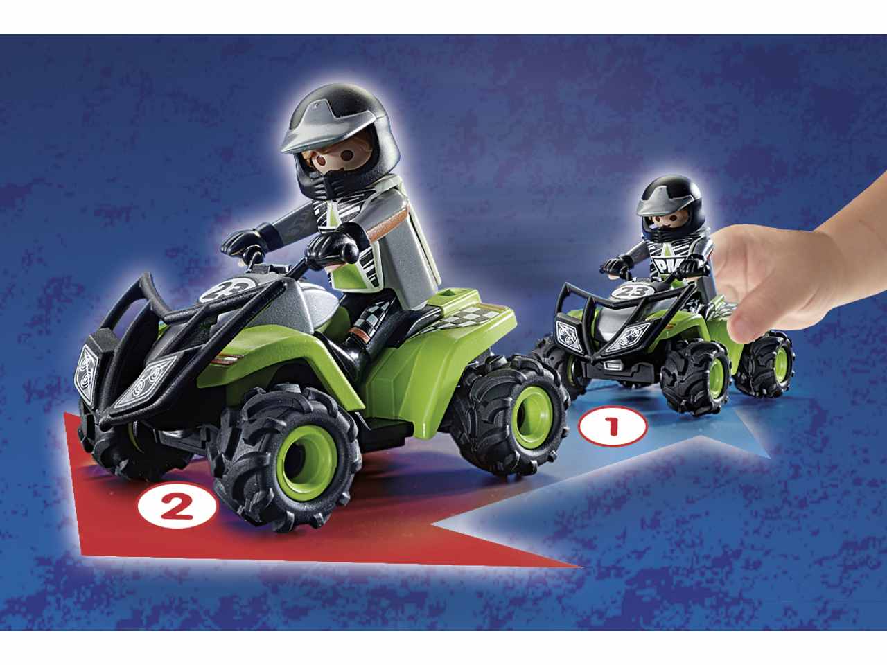 Playmobil quad racing 71093
