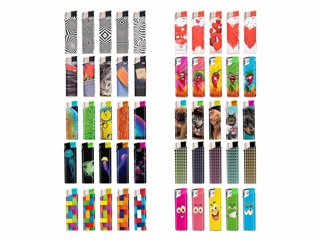 Accendino 50 pezzi 3646000