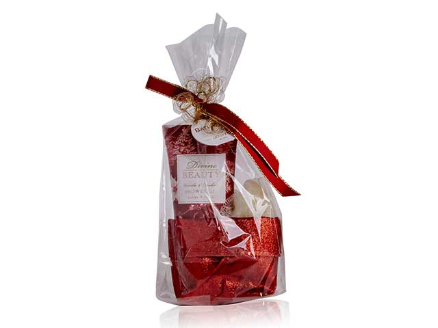 l.red shower gel 200ml + spugna bagno 5152627