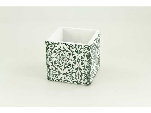 vaso cemento 12x12x12cm  600265