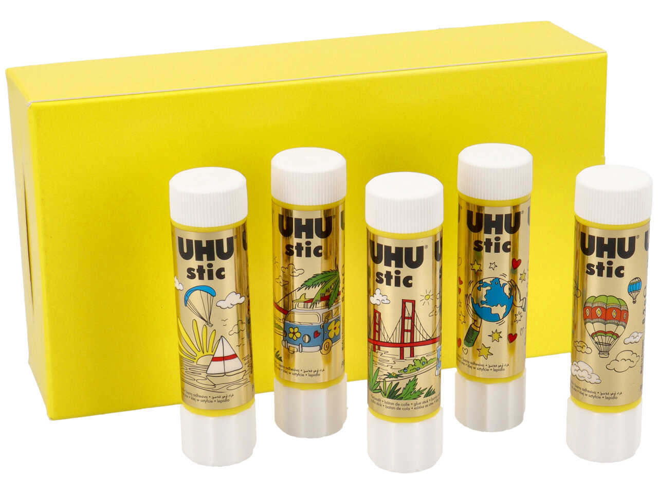 Colla uhu 8,2 gr - la confezione comprende 16 pezzi
