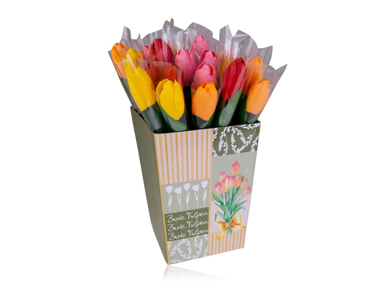 Tulipano da bagno 4gr con stelo in colori assortiti