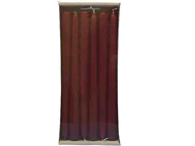 Candela conica 12pz colinea 34 bx.12-25023-12