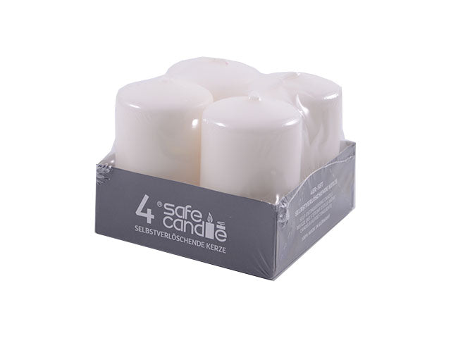 Candela moccolo colorata 20 4pz pan.8-f8050-4