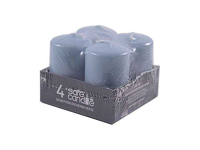 candela moccolo colorata 60 4pz blu 8-f8050-4
